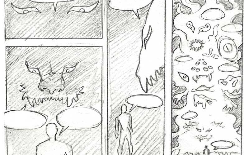 Extrait du storyboard page 47 des Cycles dOuranos