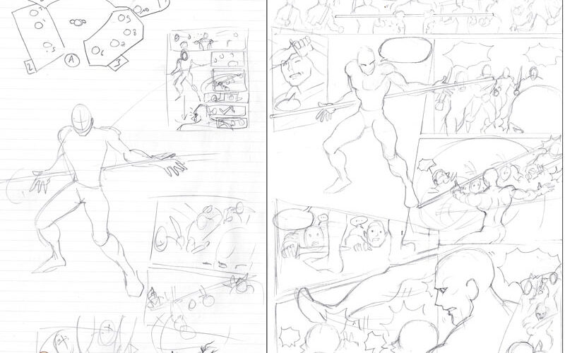 De l'idée à l'esquisse du storyboard dans les Cycles d'Ouranos par ReginHart